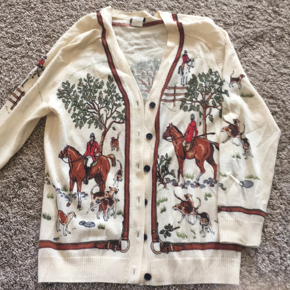 J crew cardigan